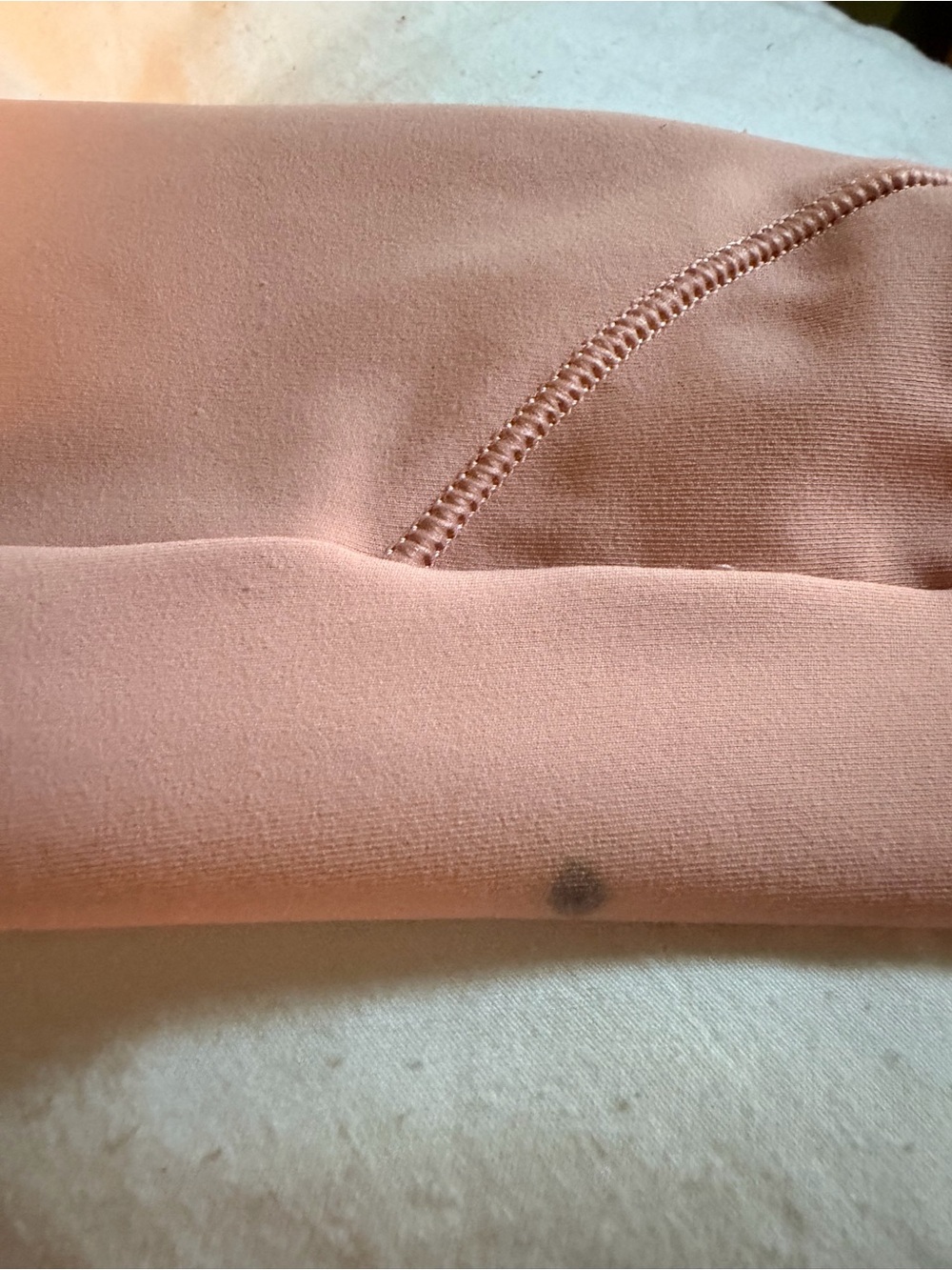 On shift contour knit jacket- pink sand - Picture 3 of 5
